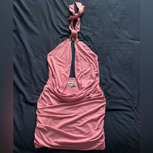 I.AM.GIA Pink Backless Dress